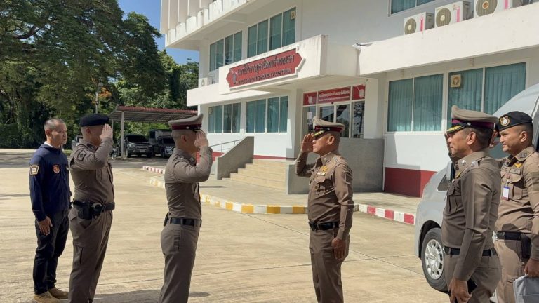 คณะจเรตำรวจแห่งชาติ ตรวจเยี่ยม สภ.นิคมสร้างตนเอง